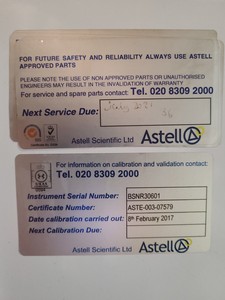 Thumbnail image of Astell ASB270BT16963 Autoclave Front Loading Floor Standing Autoclave Lab Faulty