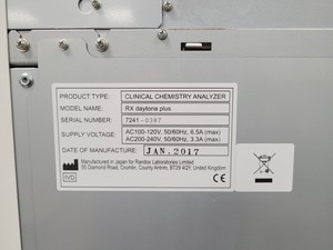 Thumbnail image of Randox RX Daytona+ Plus Chemistry Analyser Lab