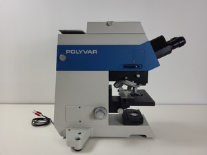 Thumbnail image of Reichert-Jung Polyvar 300602 Microscope & 4 Objectives - Austria 4, 10, 25, 40 