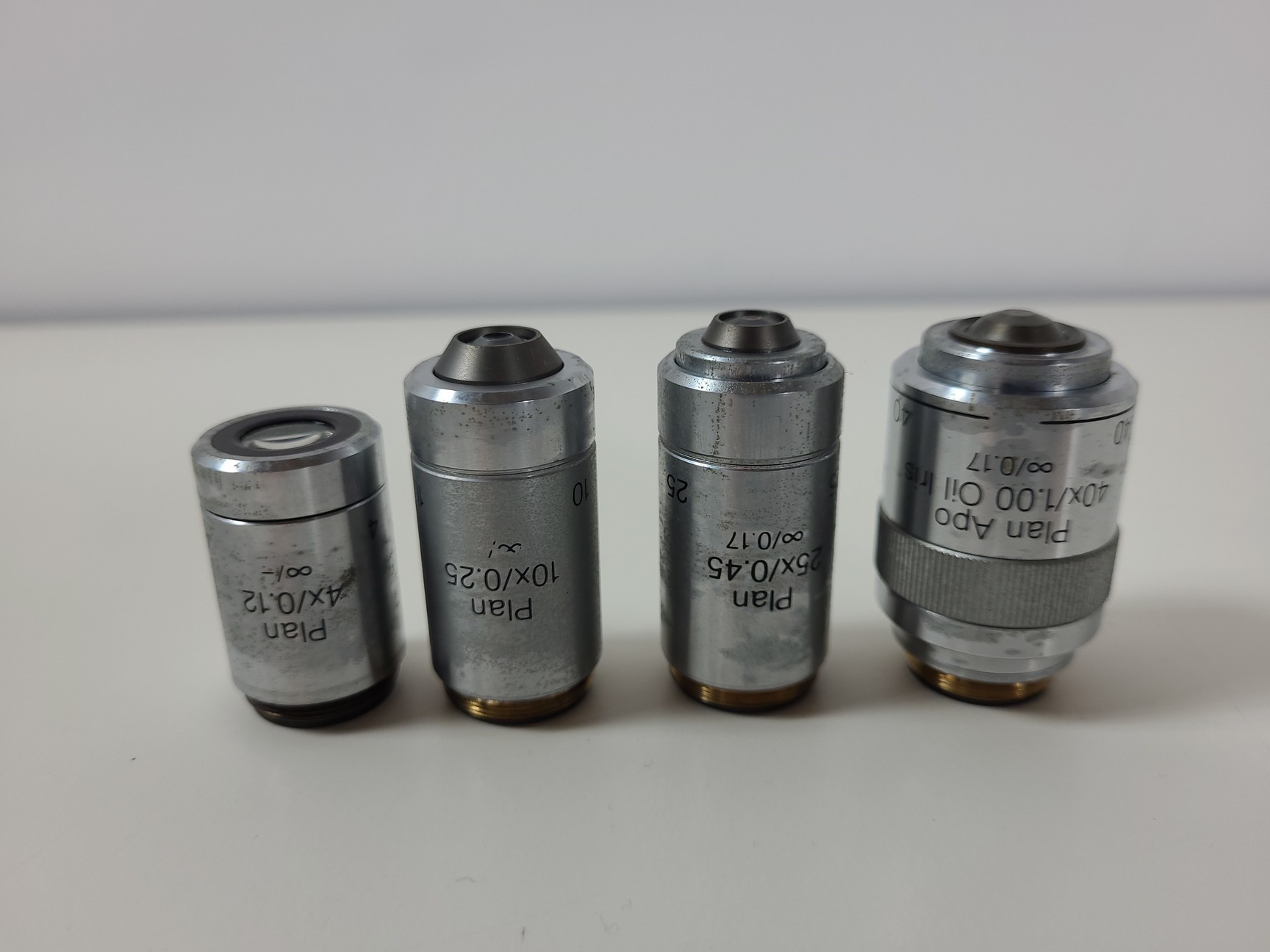Image of Reichert-Jung Polyvar 300602 Microscope & 4 Objectives - Austria 4, 10, 25, 40 