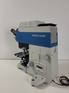 Thumbnail image of Reichert-Jung Polyvar 300602 Microscope & 4 Objectives - Austria 4, 10, 25, 40 