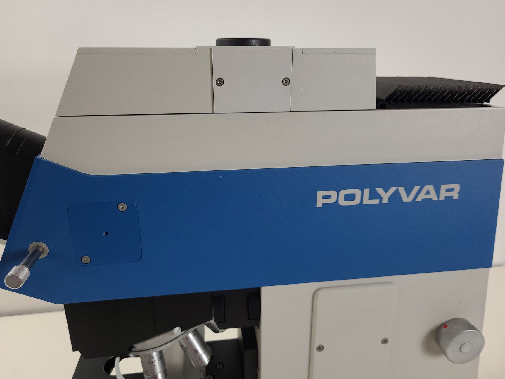 Image of Reichert-Jung Polyvar 300602 Microscope & 4 Objectives - Austria 4, 10, 25, 40 