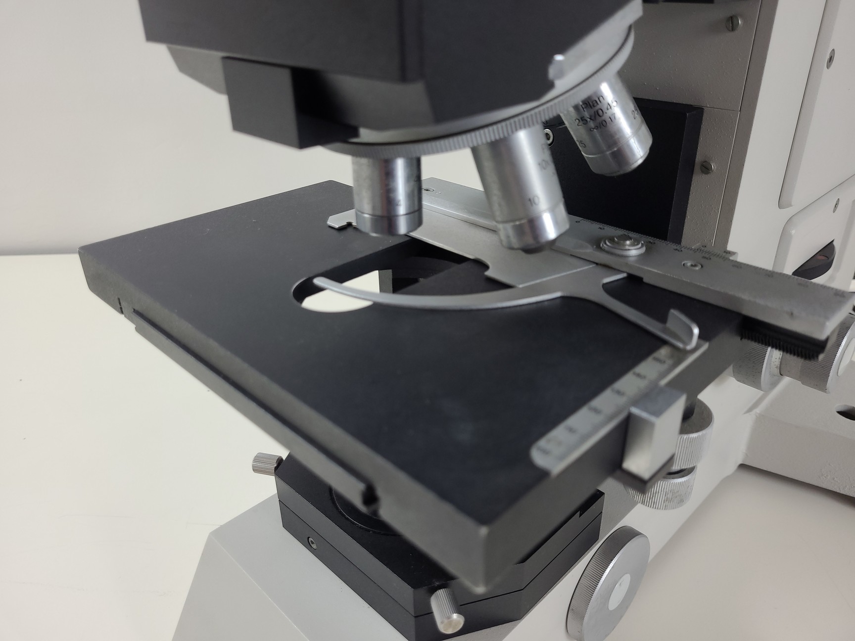 Image of Reichert-Jung Polyvar 300602 Microscope & 4 Objectives - Austria 4, 10, 25, 40 