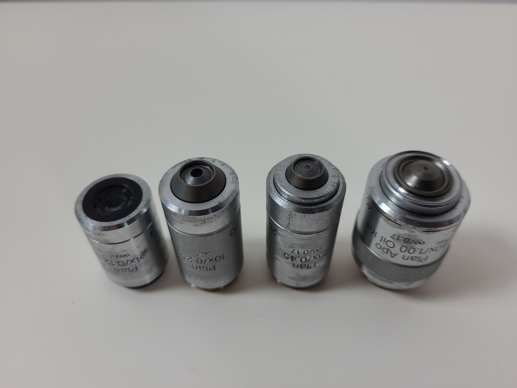 Image of Reichert-Jung Polyvar 300602 Microscope & 4 Objectives - Austria 4, 10, 25, 40 