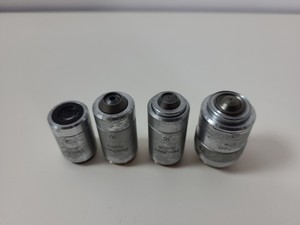 Thumbnail image of Reichert-Jung Polyvar 300602 Microscope & 4 Objectives - Austria 4, 10, 25, 40 