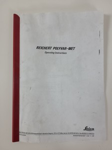 Thumbnail image of Reichert-Jung Polyvar 300602 Microscope & 4 Objectives - Austria 4, 10, 25, 40 