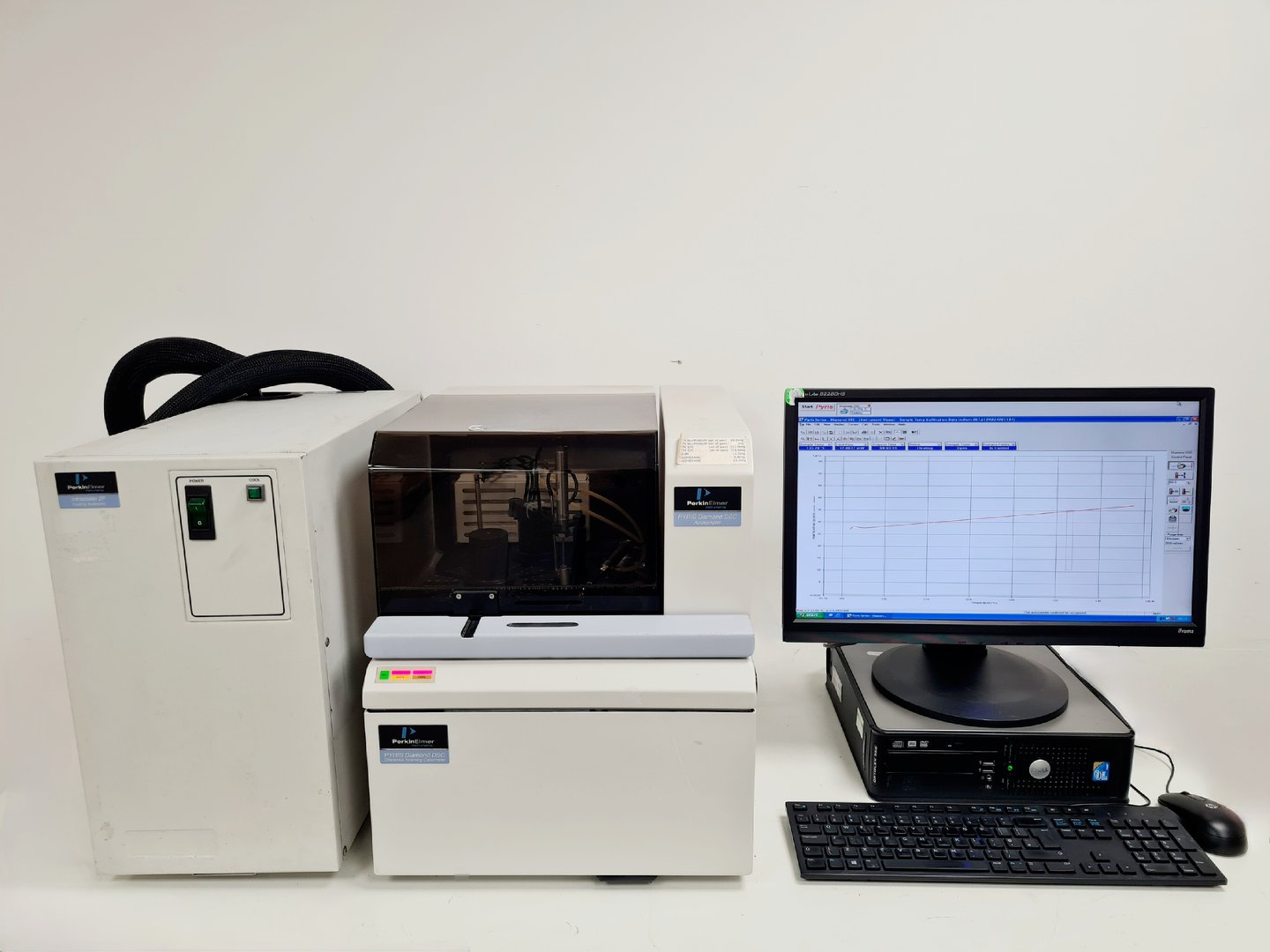 Image of Perkin Elmer PYRIS Diamond DSC Differential Scanning Calorimeter & Autosampler