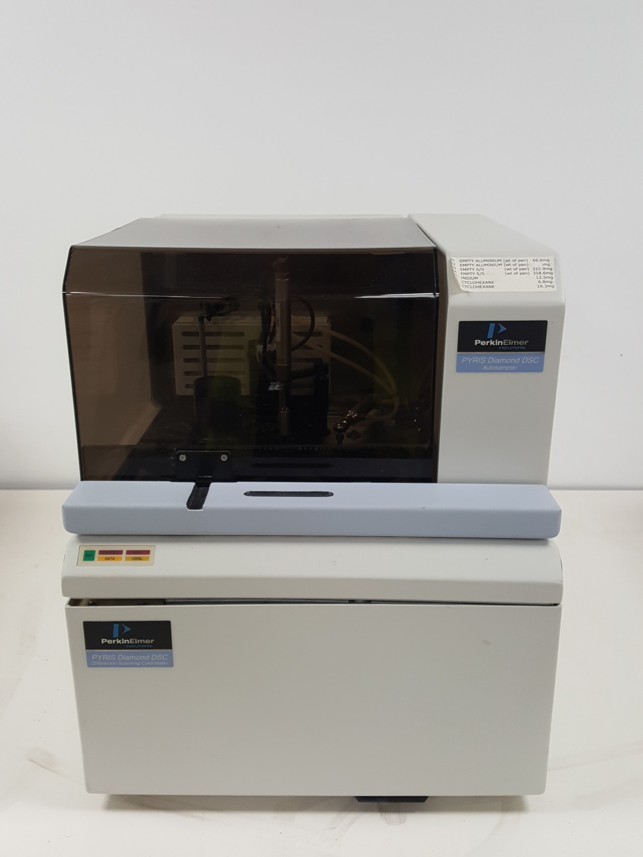 Image of Perkin Elmer PYRIS Diamond DSC Differential Scanning Calorimeter & Autosampler