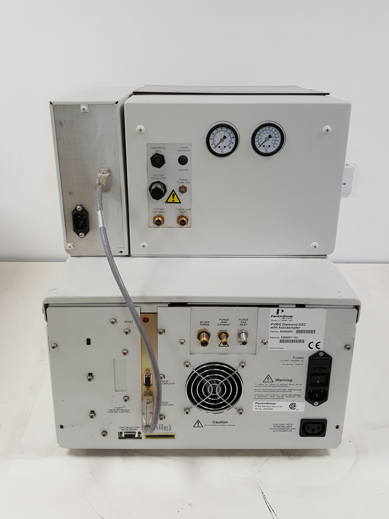 Image of Perkin Elmer PYRIS Diamond DSC Differential Scanning Calorimeter & Autosampler