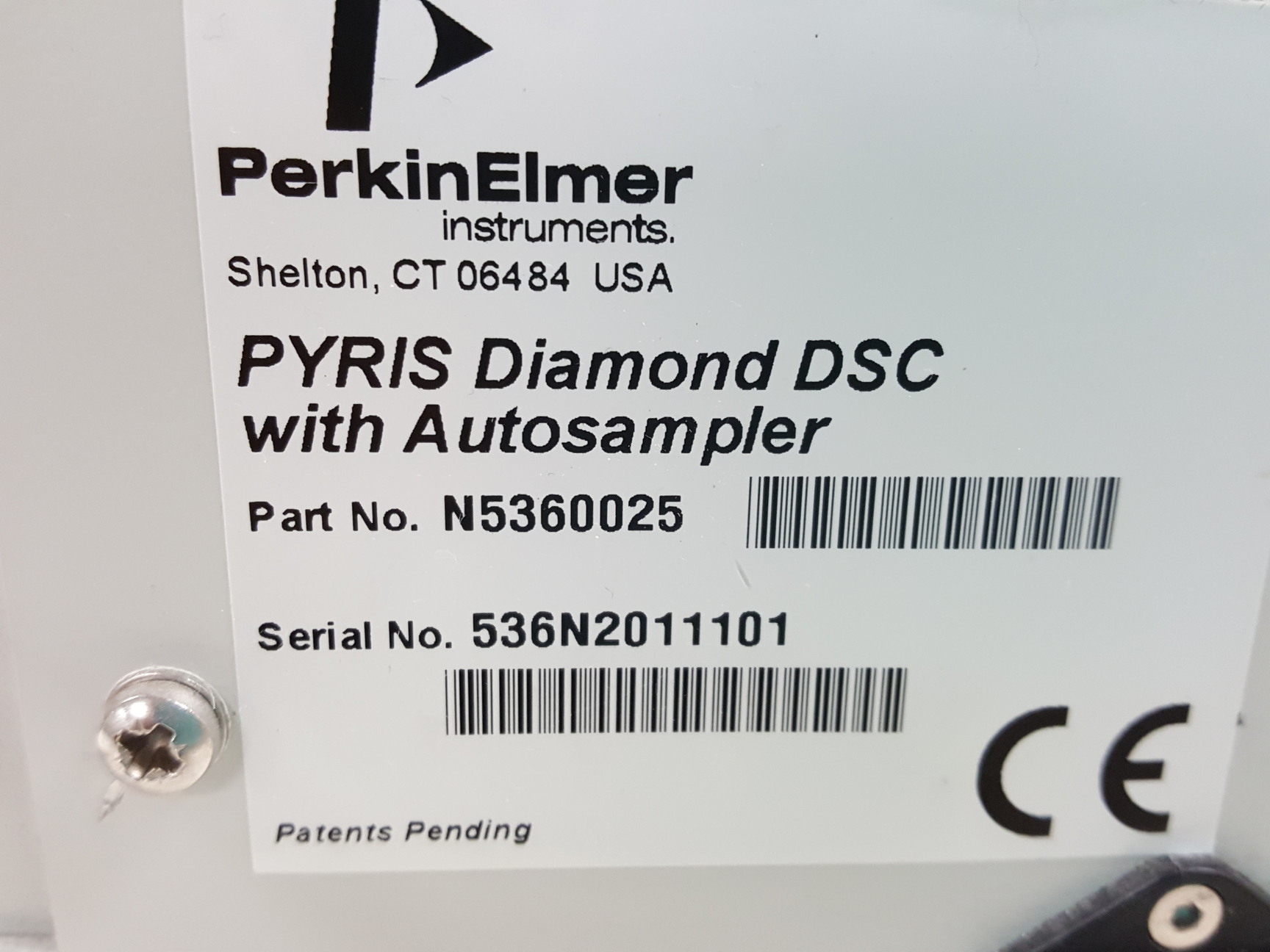 Image of Perkin Elmer PYRIS Diamond DSC Differential Scanning Calorimeter & Autosampler