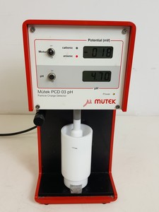 Thumbnail image of Mutek PCD 03 pH Particle Charge Detector Lab