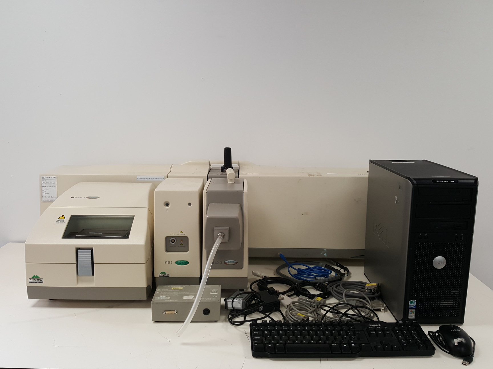Image of Malvern Hydro 2000 Particle Size Analyzer Lab