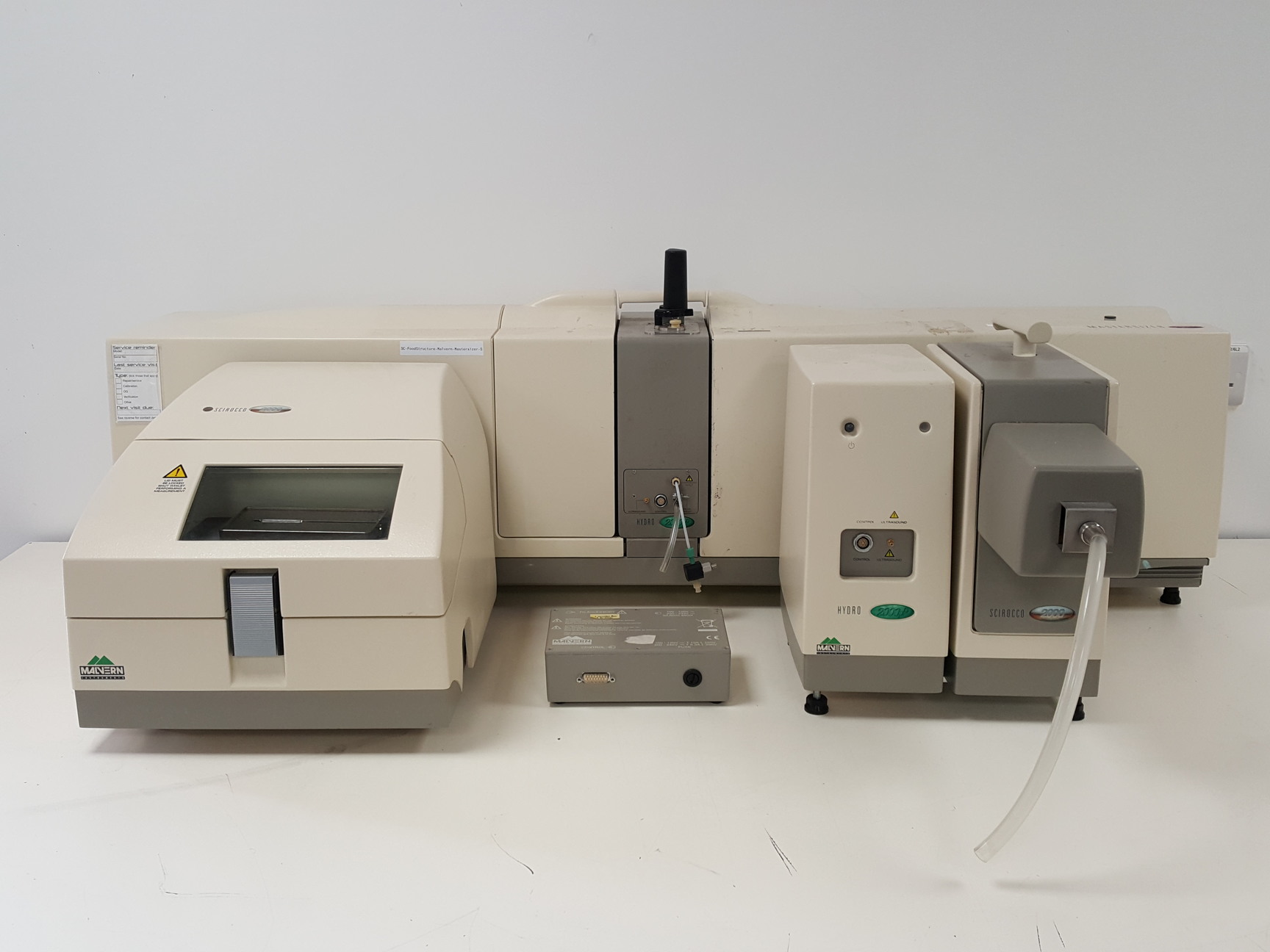 Image of Malvern Hydro 2000 Particle Size Analyzer Lab