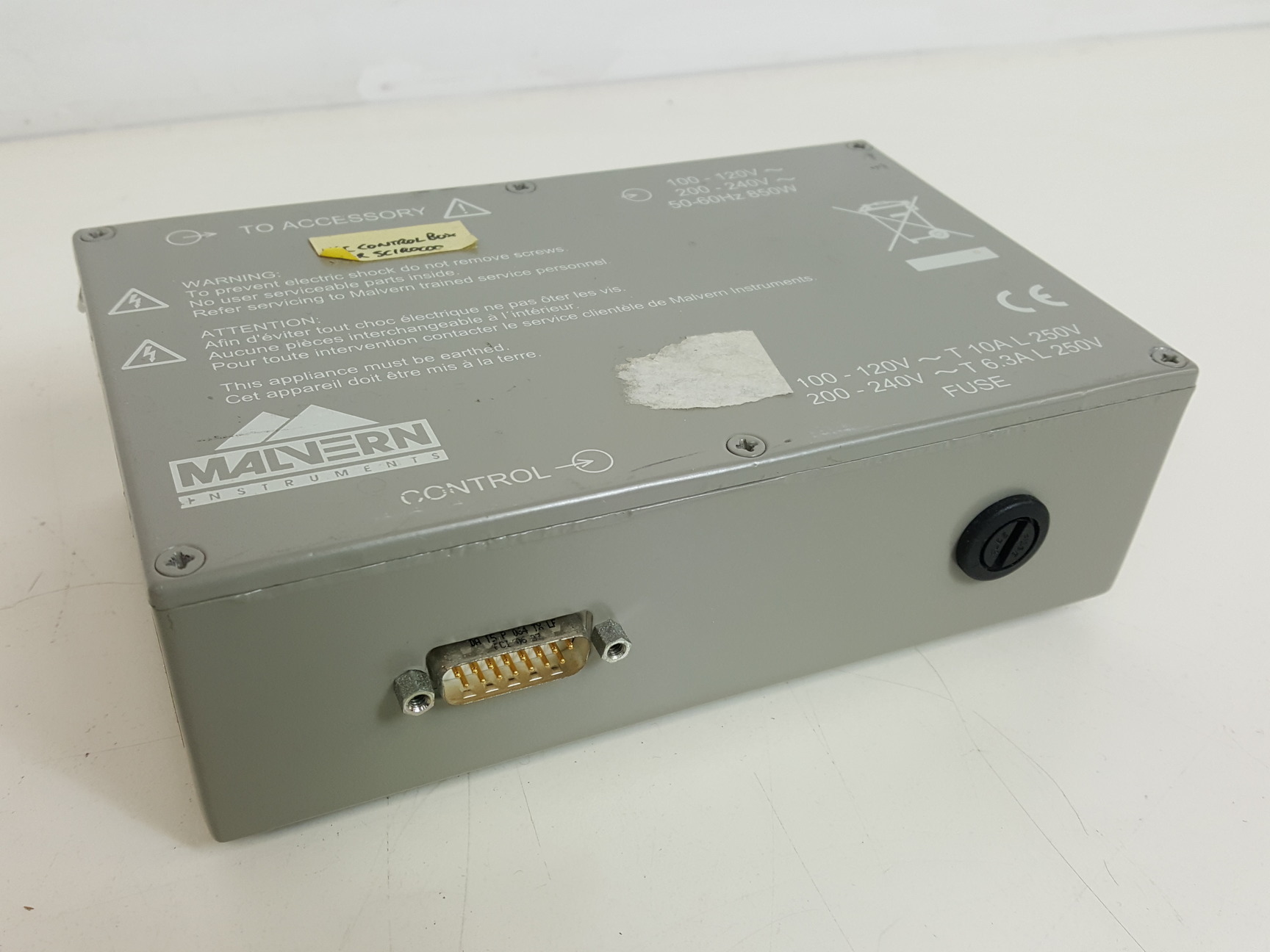Image of Malvern Hydro 2000 Particle Size Analyzer Lab