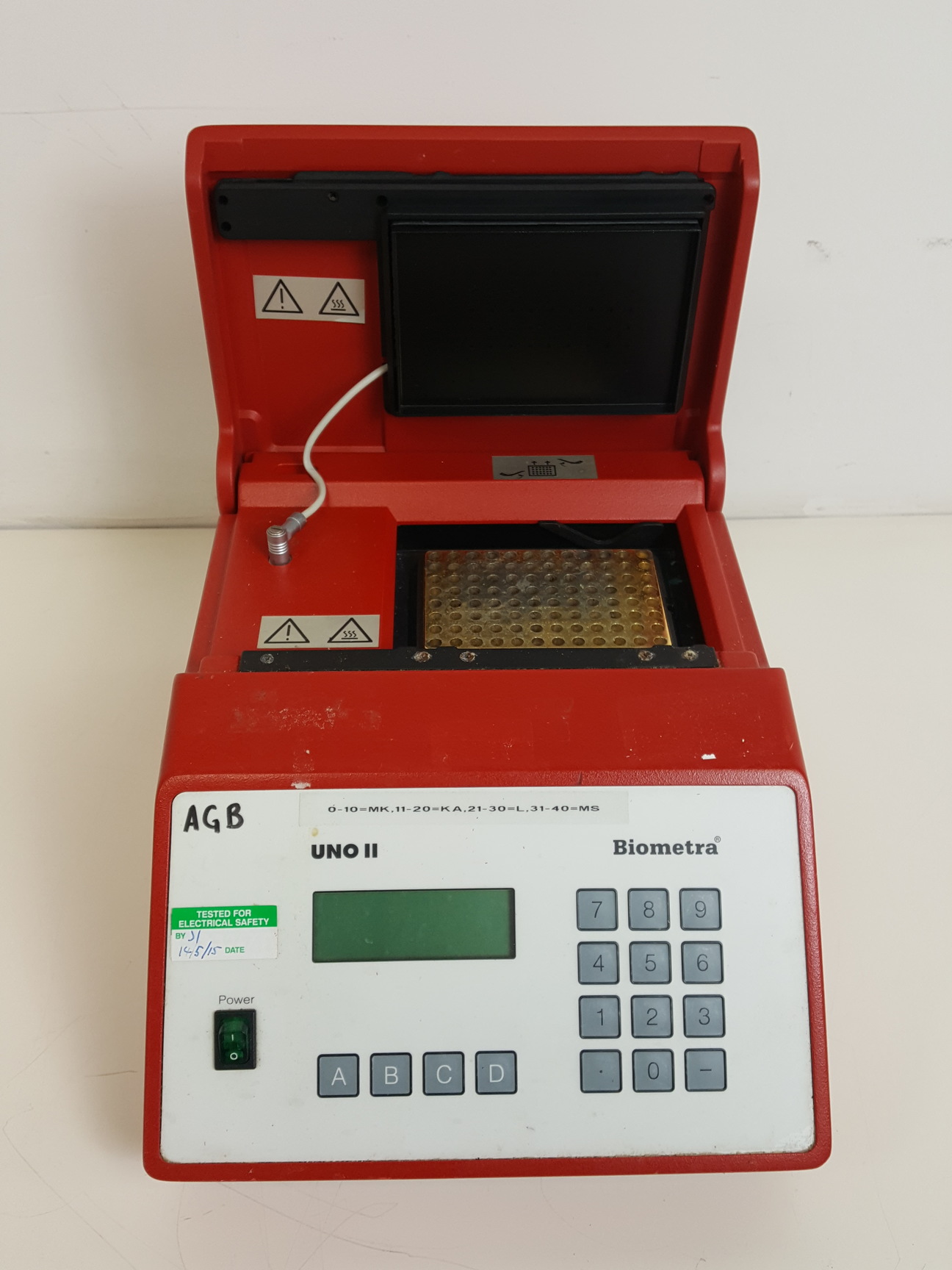 Biometra Lab Biometra UNO II Thermoblock w/ 96 Block for 0.2ml Tubes Lab