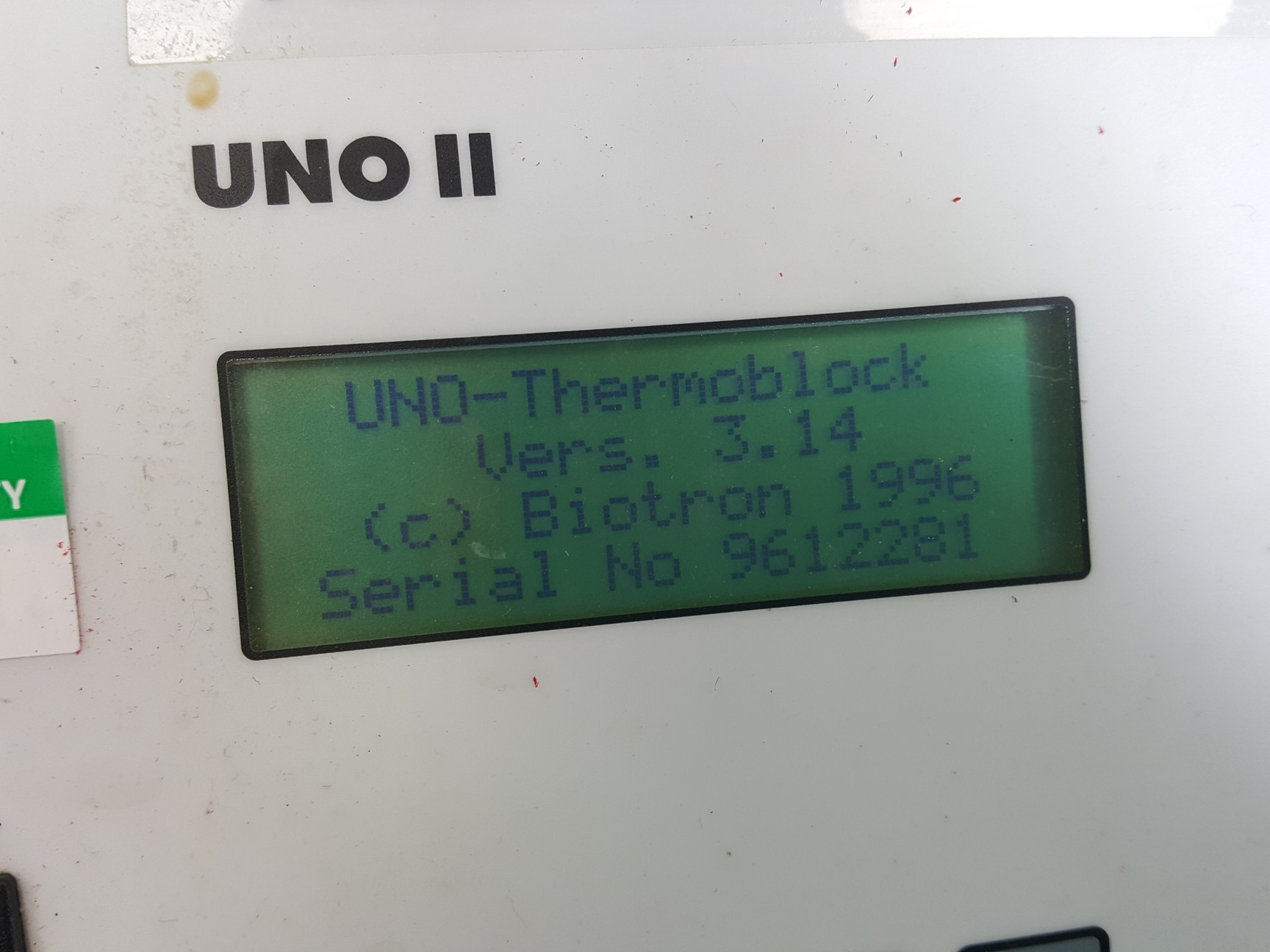 Image of Biometra UNO II Thermoblock w/ 96 Block for 0.2ml Tubes Lab