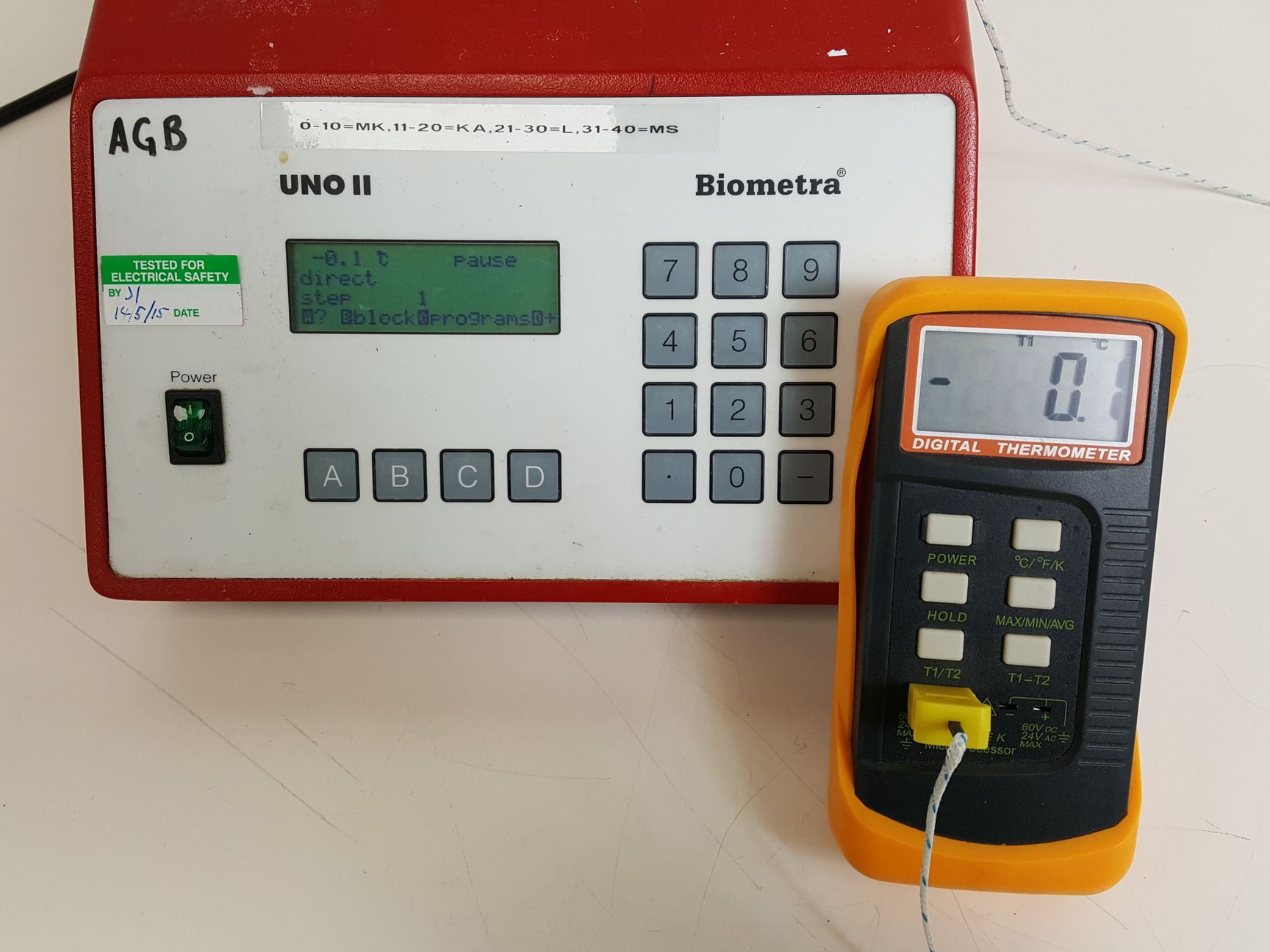 Image of Biometra UNO II Thermoblock w/ 96 Block for 0.2ml Tubes Lab