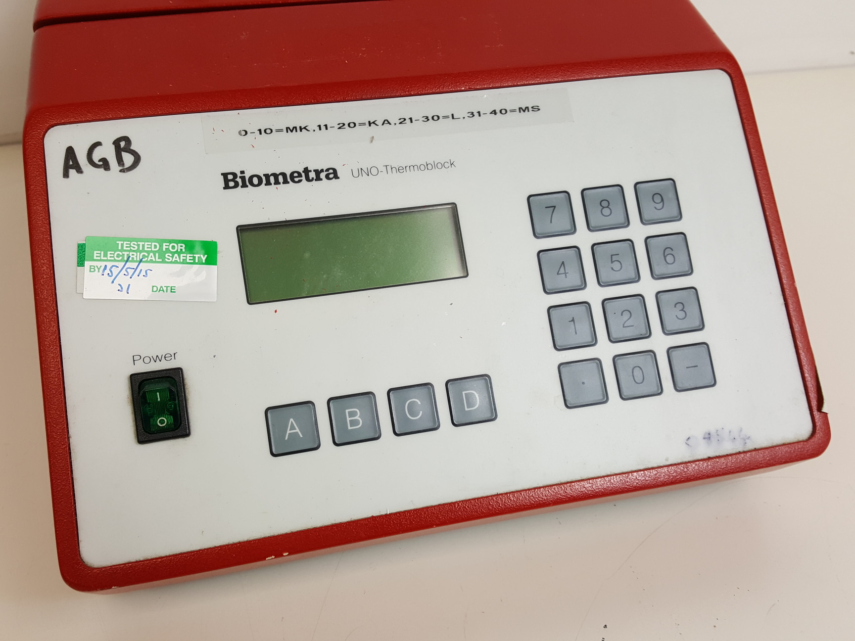 Image of Biometra UNO II Thermoblock Thermal Cycler w/ 48 Block for 0.2ml Tubes Lab