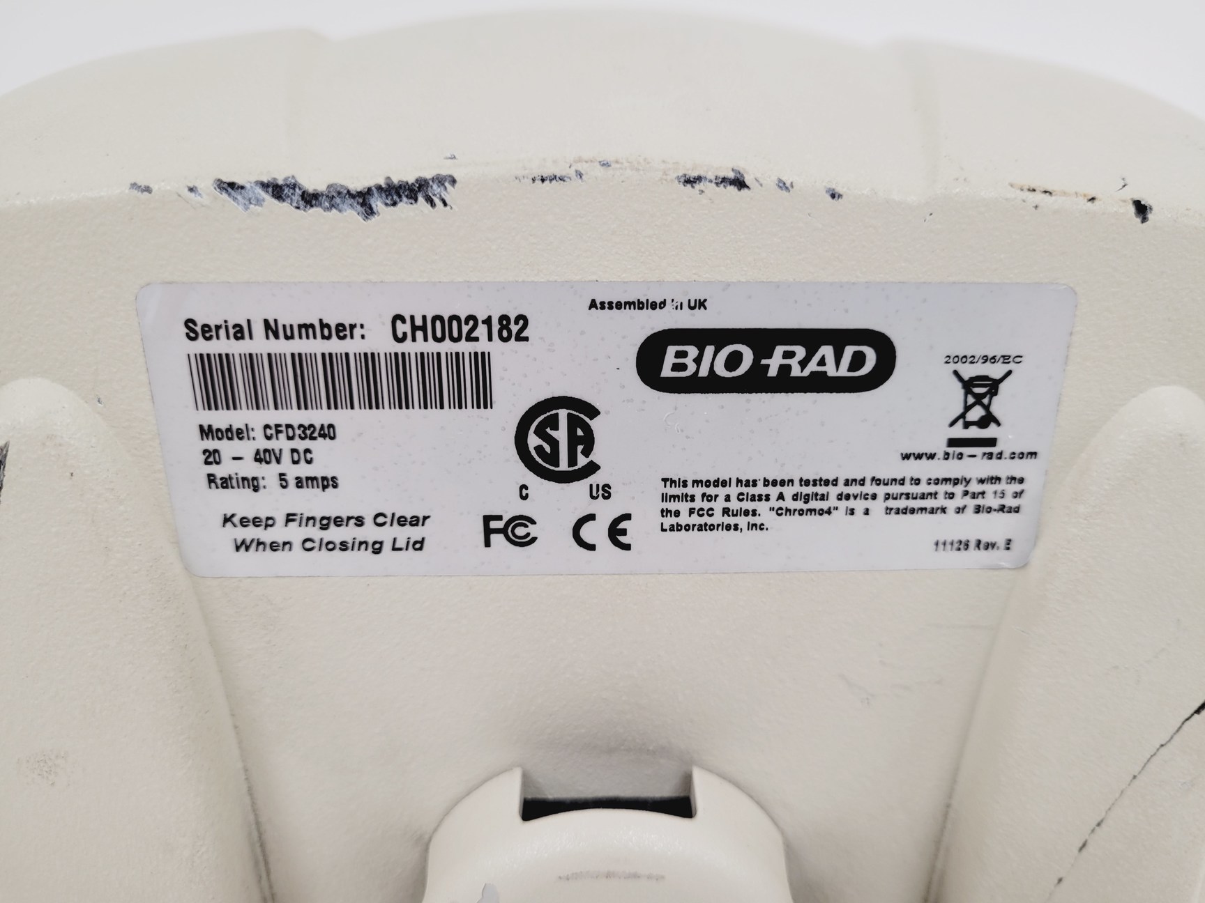 Image of Bio-Rad DNA Engine Peltier Thermal Cycler  Model - PTC0200 with 2 x Blocks Lab