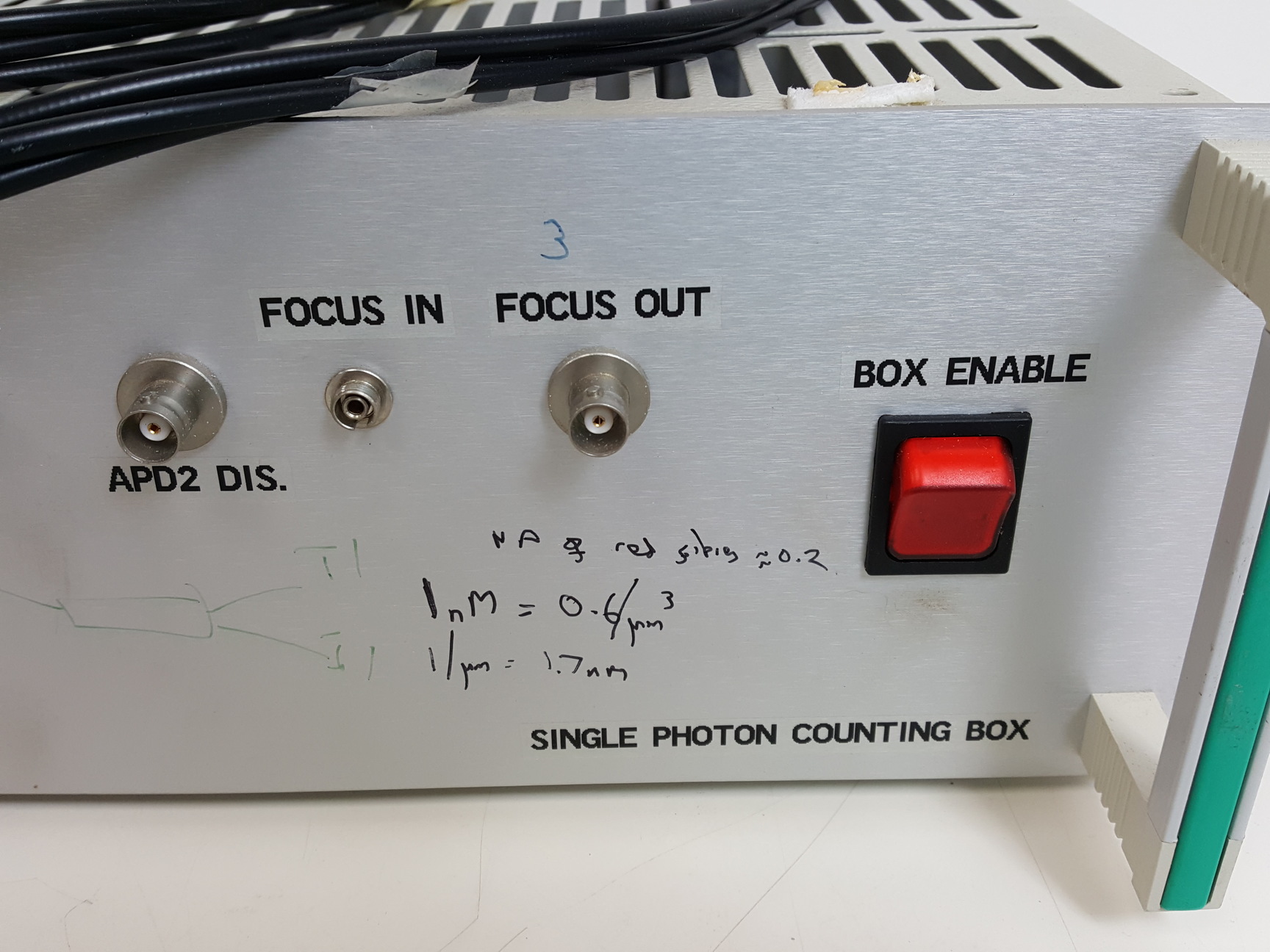 Image of Genapta Laser Enable and Disable Units & Single Photon Counting Box Lab