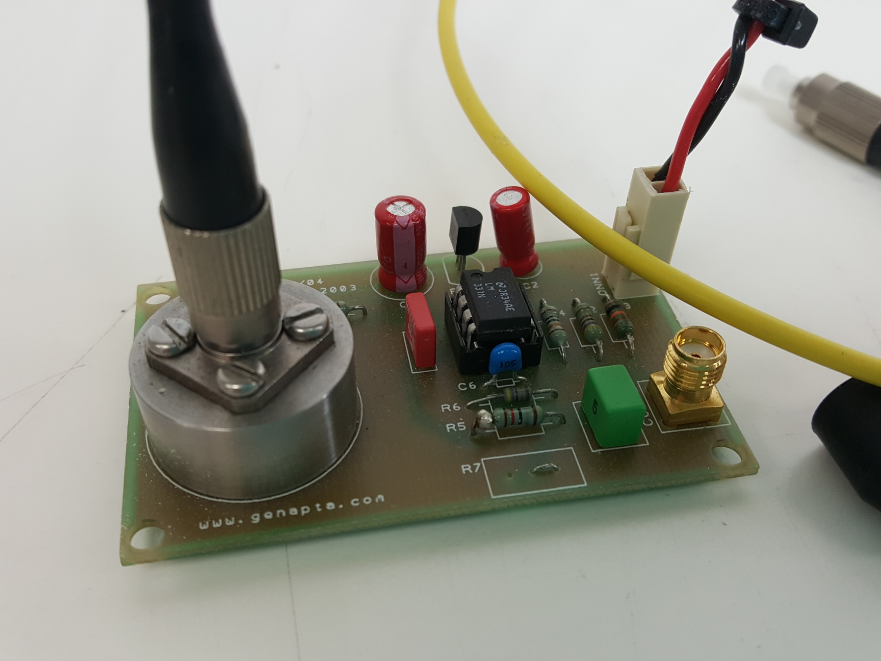 Image of Genapta Laser Enable and Disable Units & Single Photon Counting Box Lab