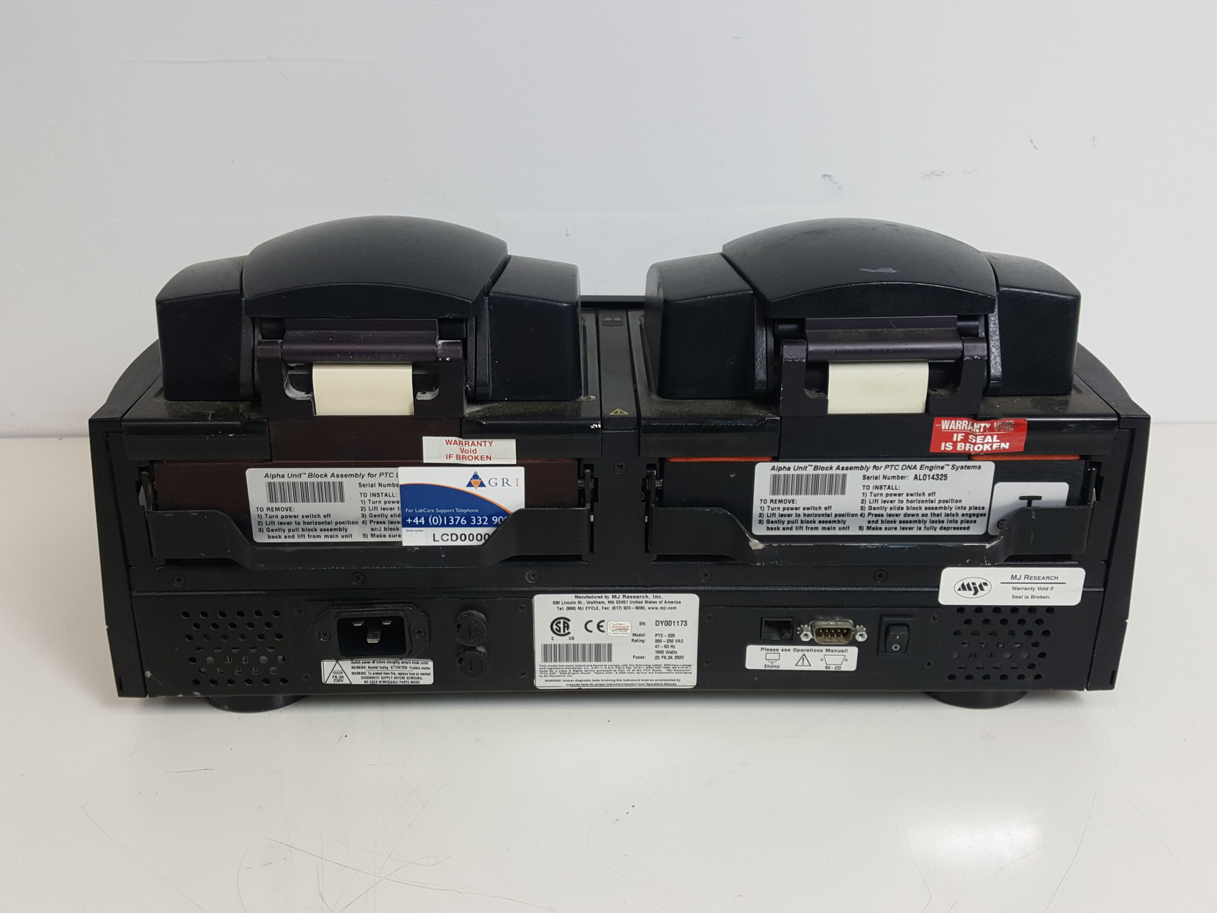 Image of MJ Research Peltier Thermal Cycler DYAD  Model - PTC-220 Lab