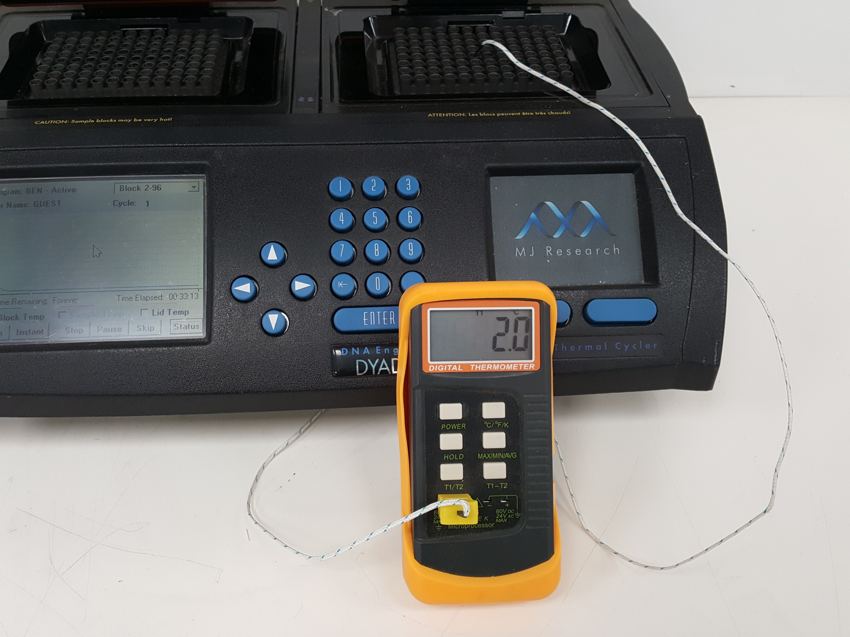 Image of MJ Research Peltier Thermal Cycler DYAD  Model - PTC-220 Lab