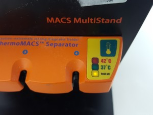 Thumbnail image of MACS Miltenyi Biotec gentleMACS Dissociator & Multistand with Columns Lab