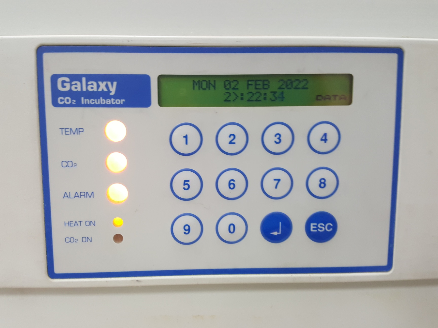 Image of RS Biotech Galaxy CO2 Incubator  Model - 170 Lab