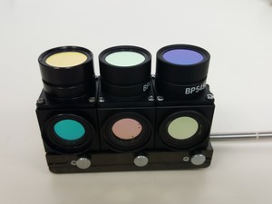 Thumbnail image of Olympus BH-2 Microscope w/ 3 x Objectives - DPlan 10 0.25 160/0.17, SPlan Apo 