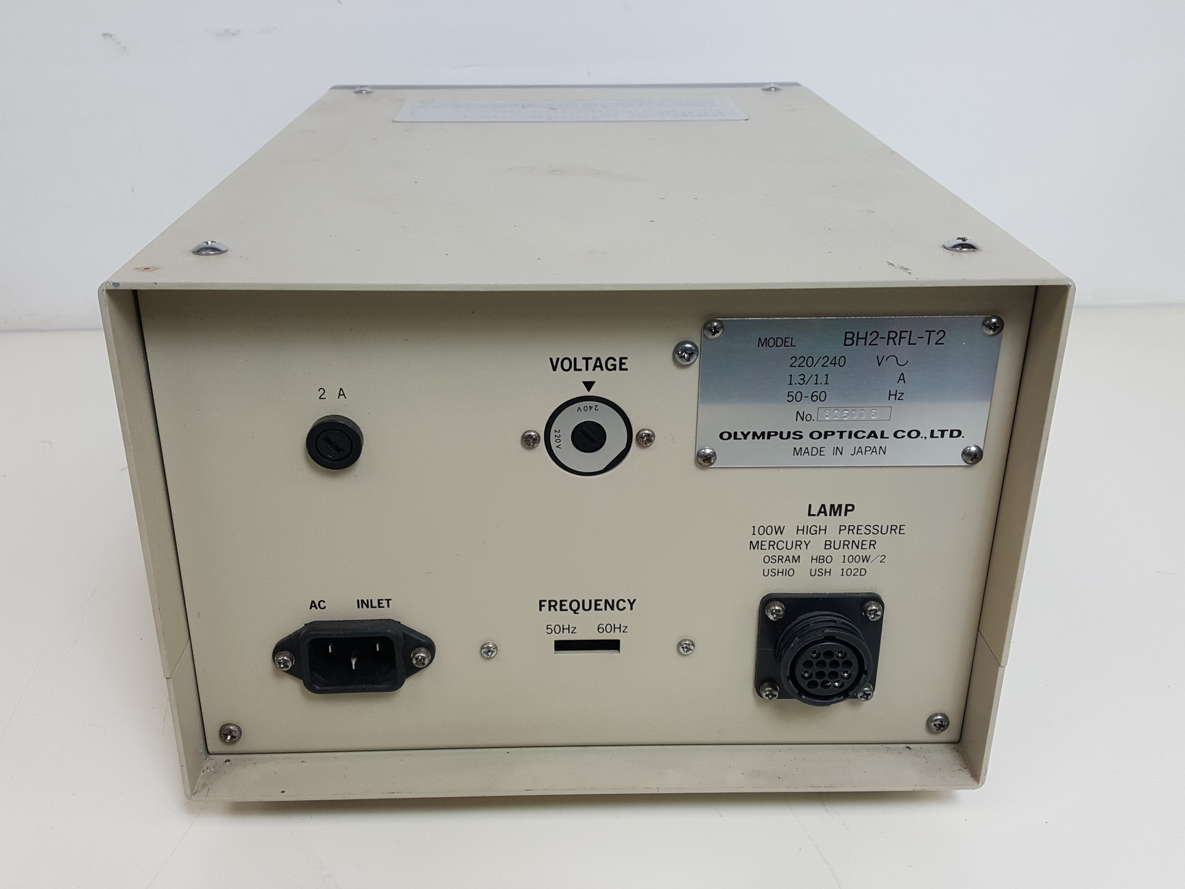 Image of Olympus BH-2 Microscope w/ 3 x Objectives - DPlan 10 0.25 160/0.17, SPlan Apo 