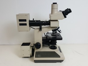 Thumbnail image of Olympus BH-2 Microscope w/ 3 x Objectives - DPlan 10 0.25 160/0.17, SPlan Apo 