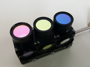 Thumbnail image of Olympus BH-2 Microscope w/ 3 x Objectives - DPlan 10 0.25 160/0.17, SPlan Apo 