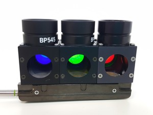 Thumbnail image of Olympus BH-2 Microscope w/ 3 x Objectives - DPlan 10 0.25 160/0.17, SPlan Apo 