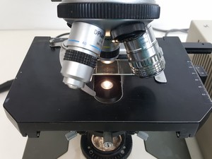 Thumbnail image of Olympus BH-2 Microscope w/ 3 x Objectives - DPlan 10 0.25 160/0.17, SPlan Apo 