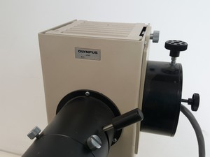 Thumbnail image of Olympus BH-2 Microscope w/ 3 x Objectives - DPlan 10 0.25 160/0.17, SPlan Apo 