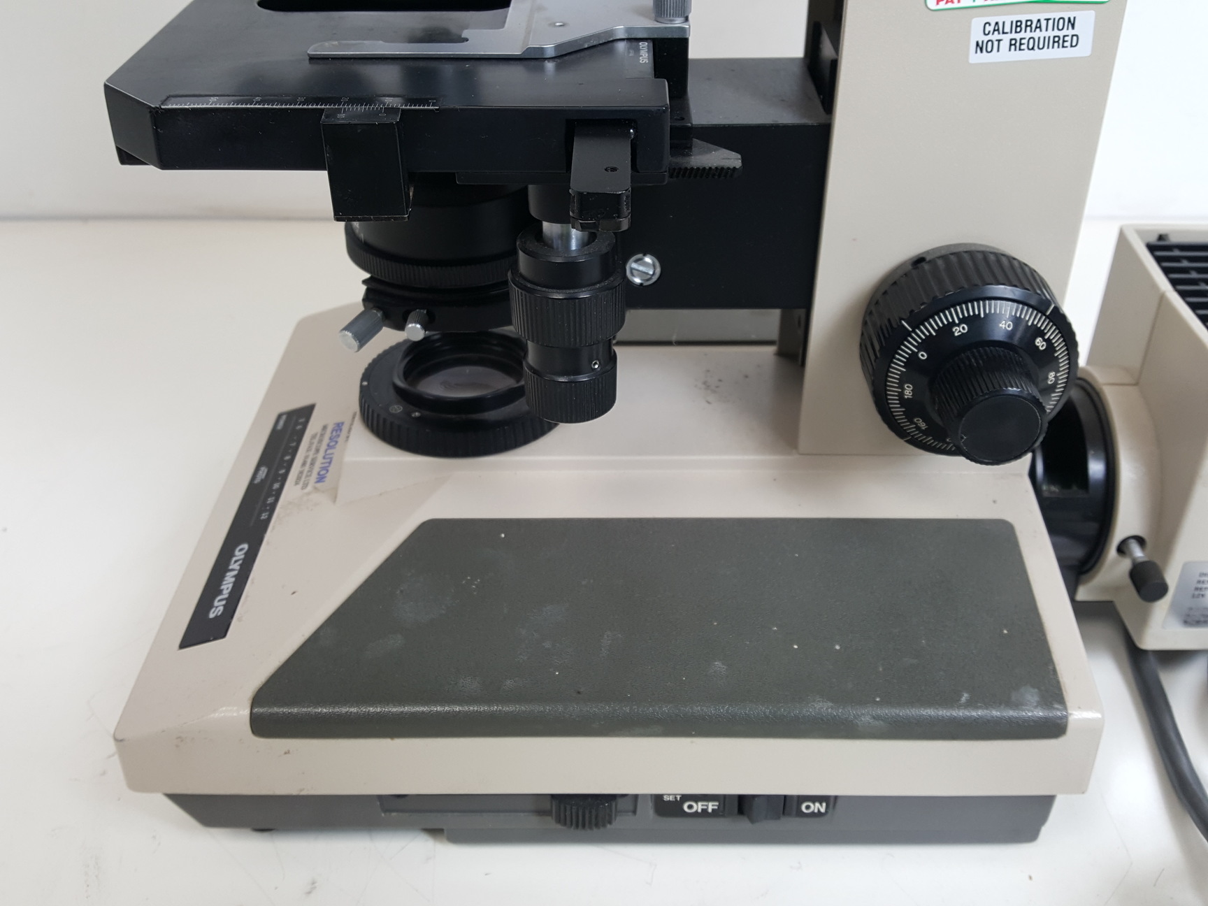 Image of Olympus BH-2 Microscope w/ 3 x Objectives - DPlan 10 0.25 160/0.17, SPlan Apo 