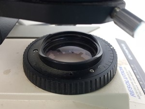 Thumbnail image of Olympus BH-2 Microscope w/ 3 x Objectives - DPlan 10 0.25 160/0.17, SPlan Apo 