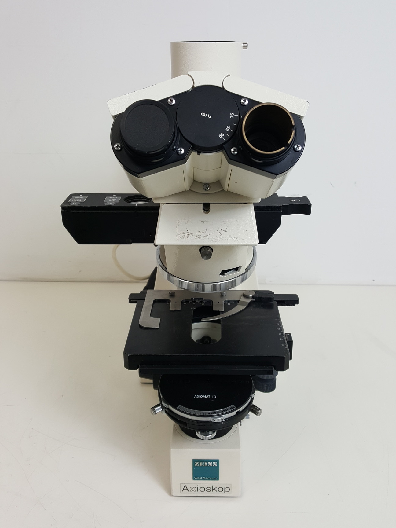 Image of Carl Zeiss Axioskop Microscope 44 14 80 Lab 