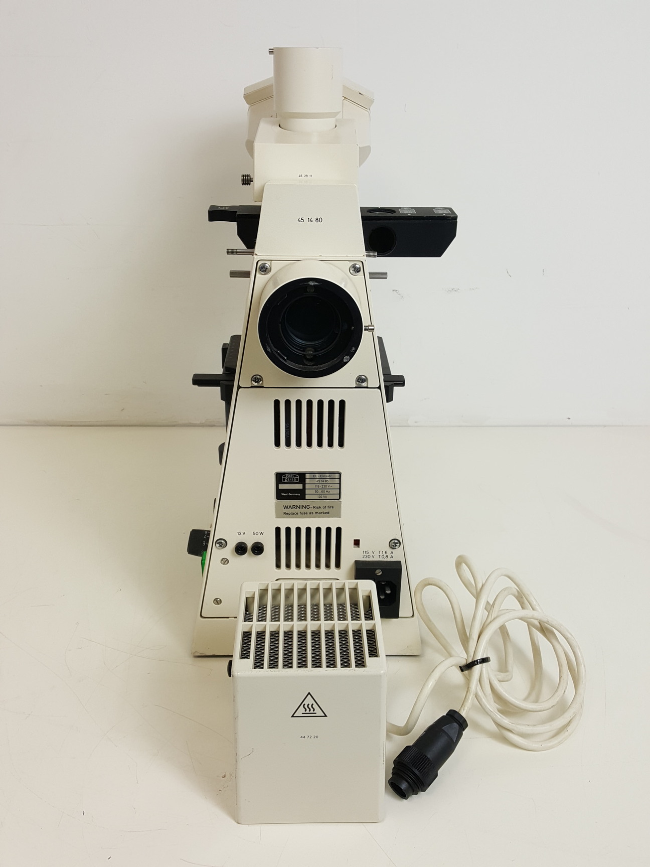 Image of Carl Zeiss Axioskop Microscope 44 14 80 Lab 
