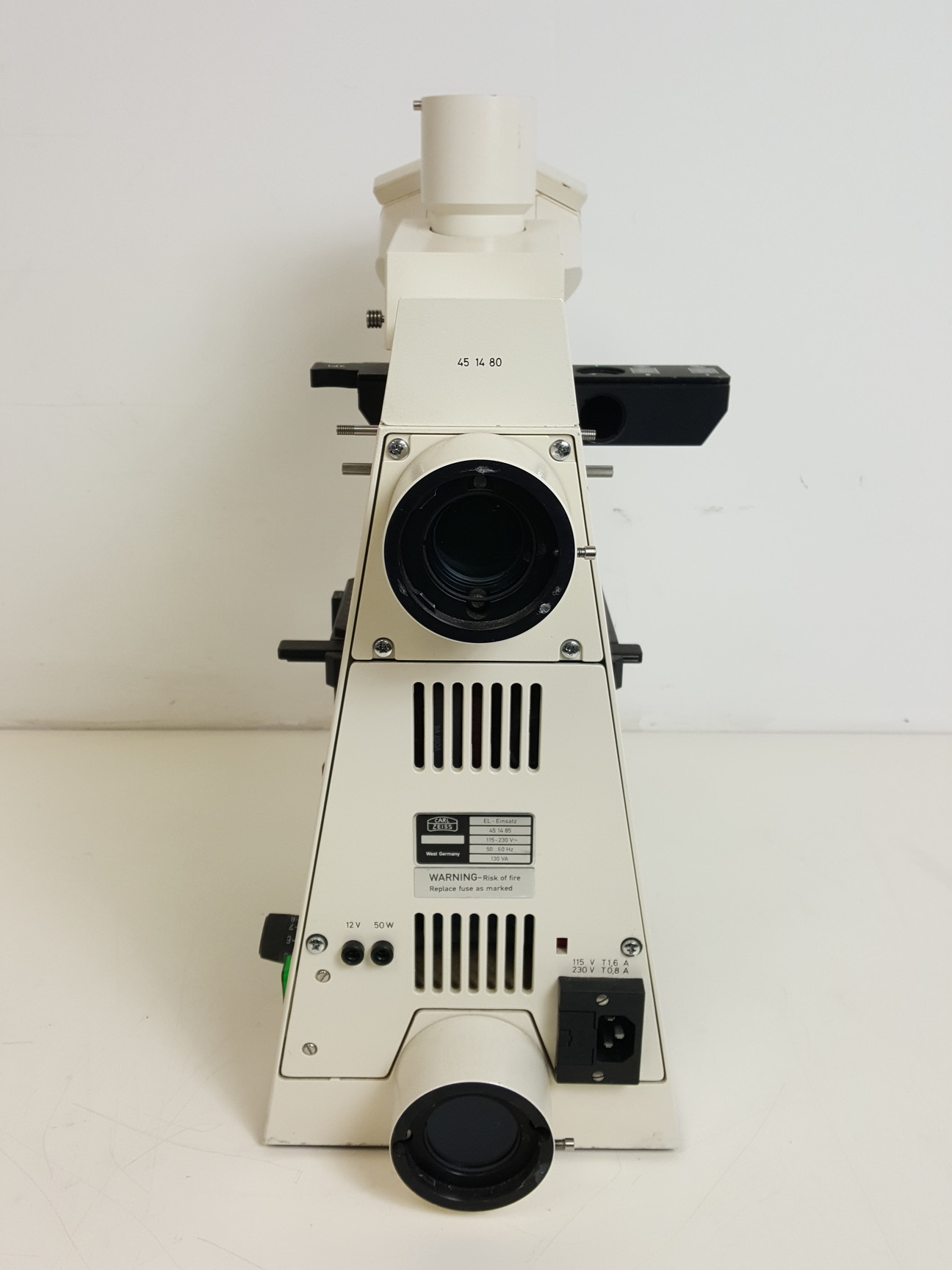 Image of Carl Zeiss Axioskop Microscope 44 14 80 Lab 