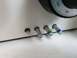 Thumbnail image of Carl Zeiss Axioskop Microscope 44 14 80 Lab 