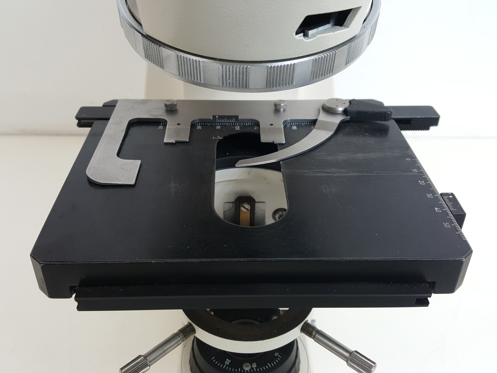Image of Carl Zeiss Axioskop Microscope 44 14 80 Lab 