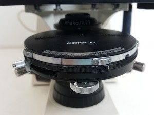 Thumbnail image of Carl Zeiss Axioskop Microscope 44 14 80 Lab 