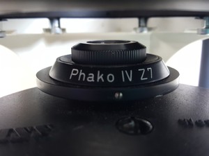 Thumbnail image of Carl Zeiss Axioskop Microscope 44 14 80 Lab 