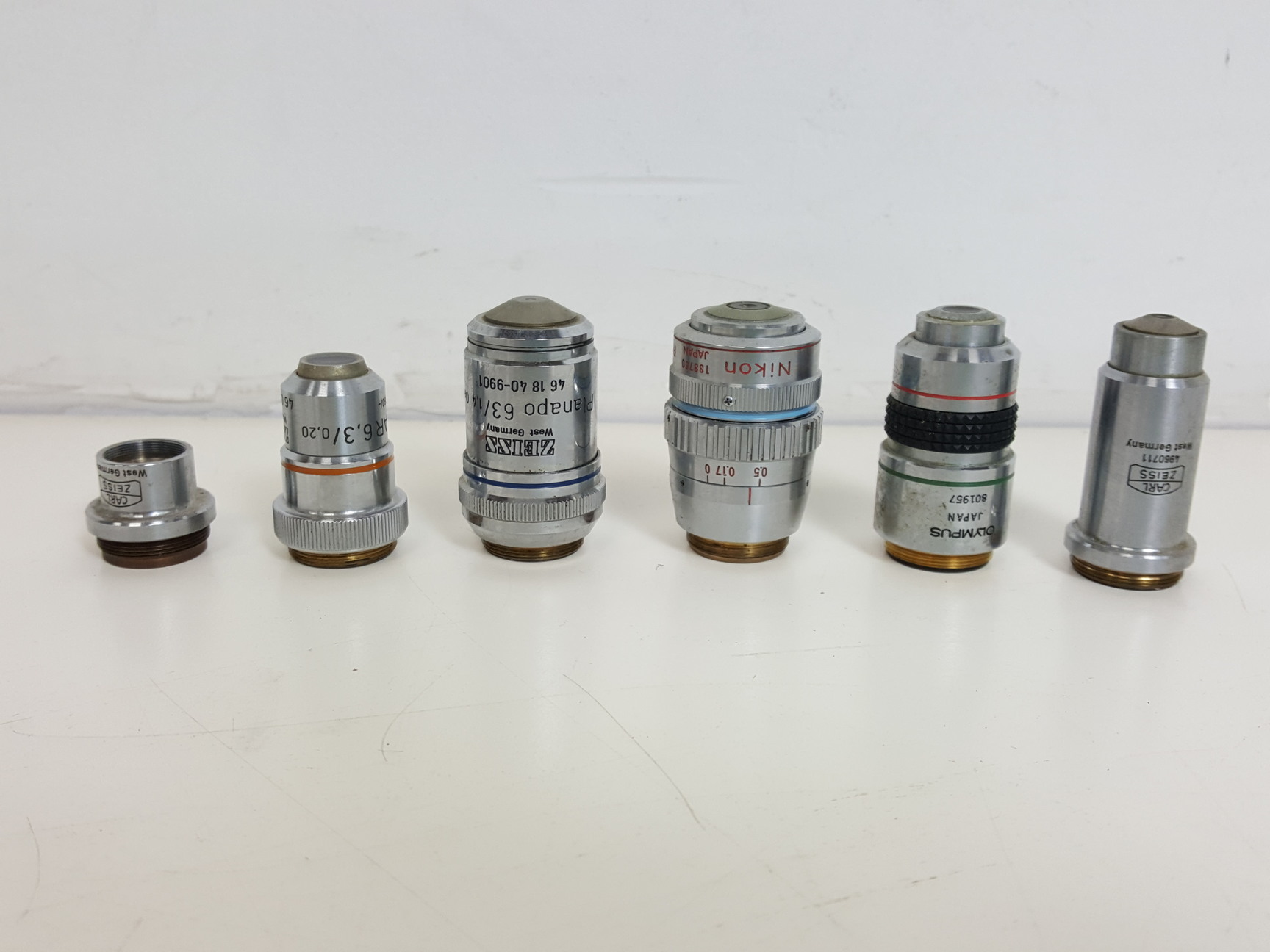 Image of Carl Zeiss IM Inverted Microscope with 6 x Objectives Lab Spares/Repairs