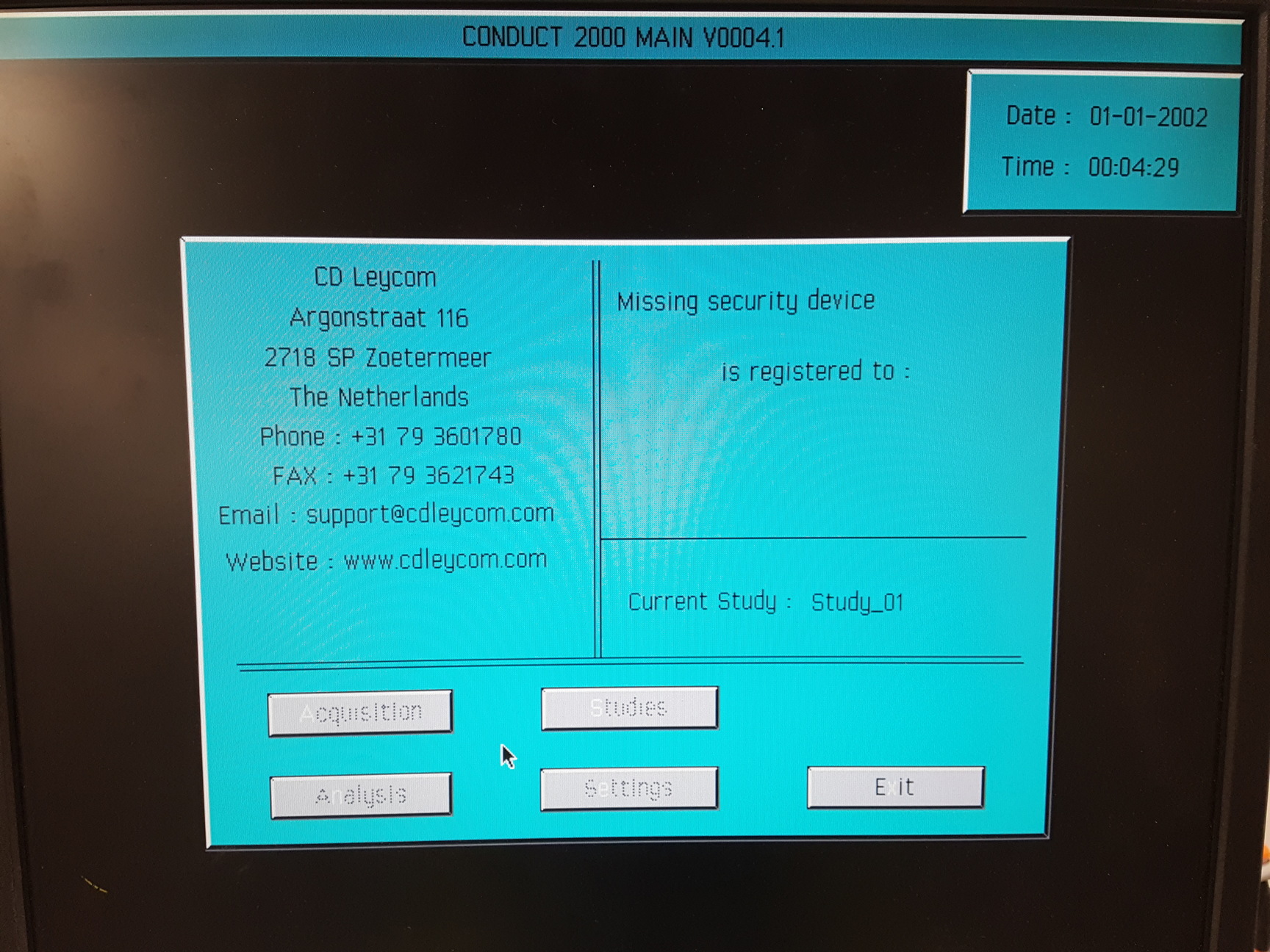 Image of LEYCOM CFL-512 Cardiac Function Lab