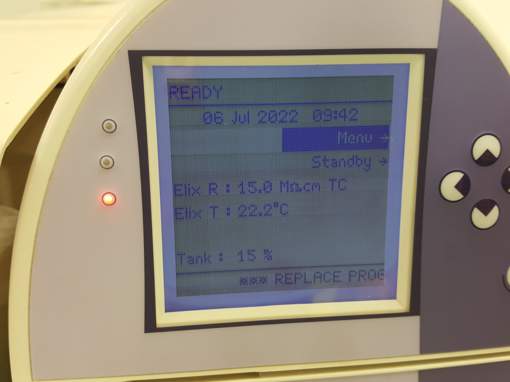 Image of Millipore Elix 15 Water Purification System & 100L Tank Lab