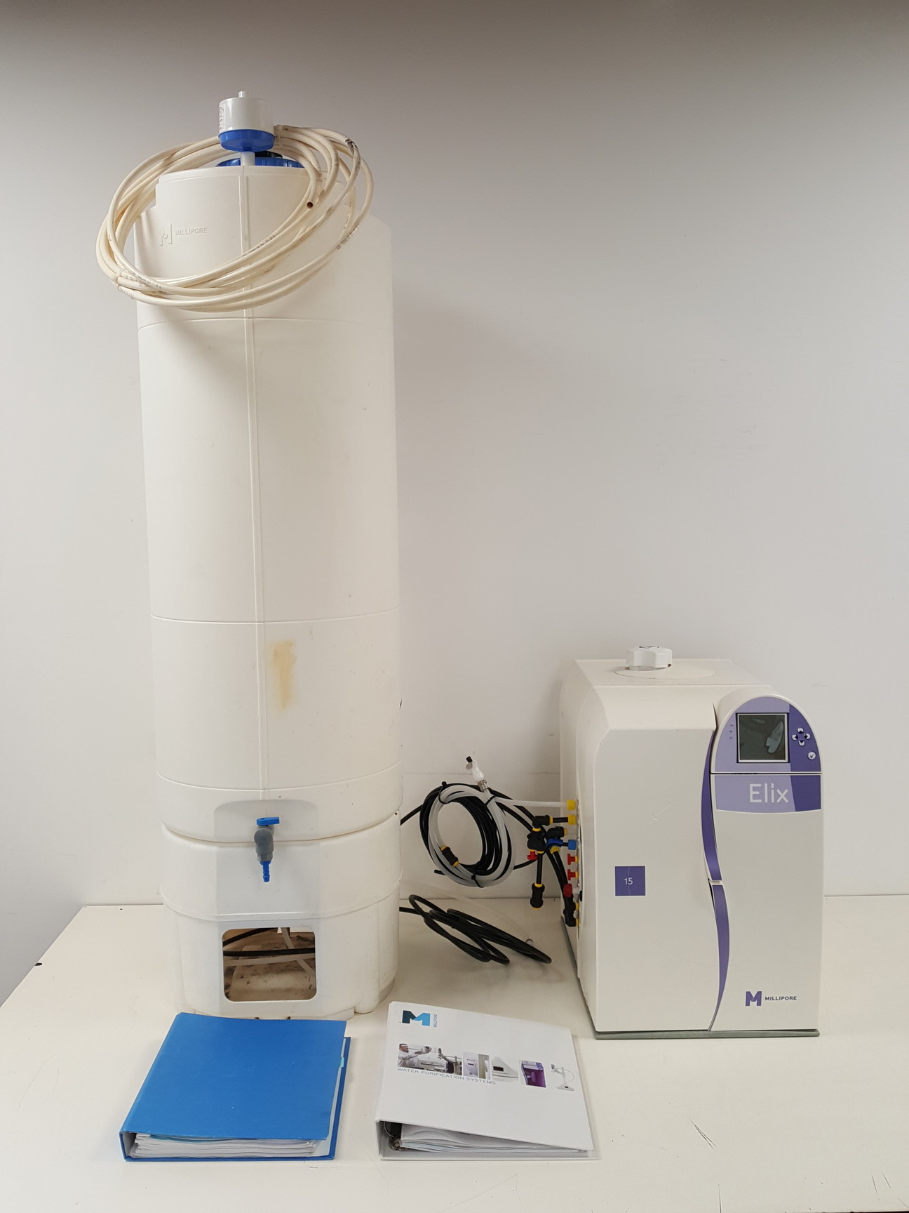 Image of Millipore Elix 15 Water Purification System & 100L Tank Lab