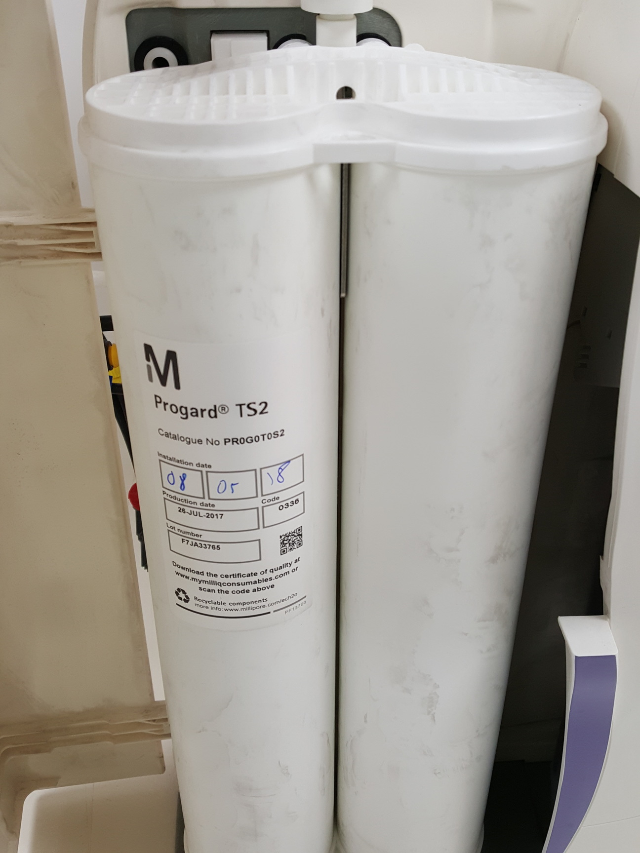 Image of Millipore Elix 15 Water Purification System & 100L Tank Lab
